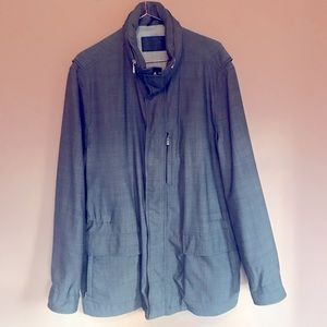 Ermenegildo Zegna Waterproof Dress Jacket with hidden hood